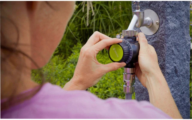 GEKA Bewässerungsuhr Mechanisch,1 Ausg. G3/4+G1 Hahnadapt. 2 GEKA Bewässerungsuhr Mechanisch,1 Ausg. G3/4+G1 Hahnadapt. – Bild 2