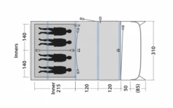 Outwell Avondale 4PA Tunnelzelt 11 Outwell Avondale 4PA Tunnelzelt -Outwell Verkaufsgeschäft 748517 5009087