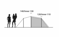 Outwell Earth 2 Doppelbeschichtetes Zelt -Outwell Verkaufsgeschäft 790742 5217254