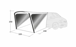 Outwell Zelt Touring Shelter Air -Outwell Verkaufsgeschäft 823676 5319677